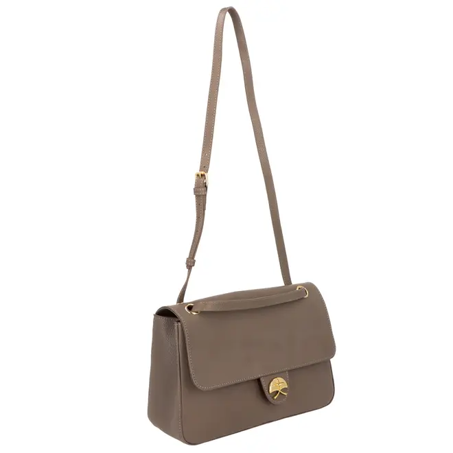 BOLSA MÉDIA LUIZA BARCELOS CINZA