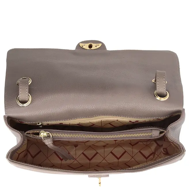 BOLSA MÉDIA LUIZA BARCELOS CINZA