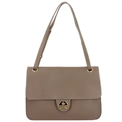 BOLSA MÉDIA LUIZA BARCELOS CINZA