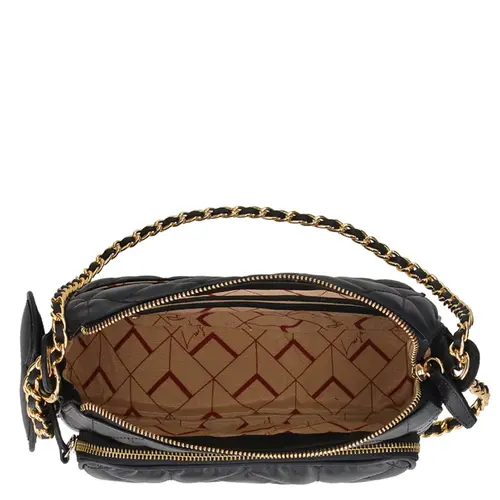 BOLSA PEQUENA MATELASSÊ LUIZA BARCELOS PRETO