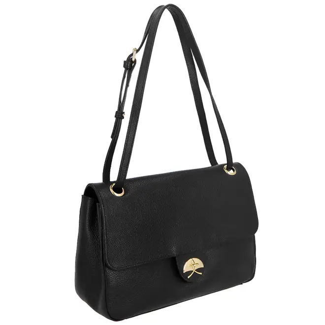 BOLSA MÉDIA LUIZA BARCELOS PRETO