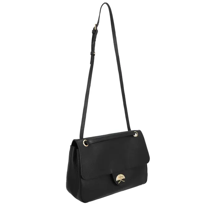 BOLSA MÉDIA LUIZA BARCELOS PRETO