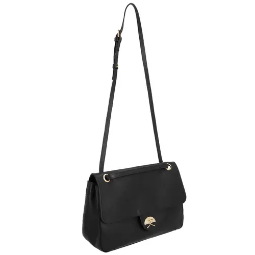 BOLSA MÉDIA LUIZA BARCELOS PRETO