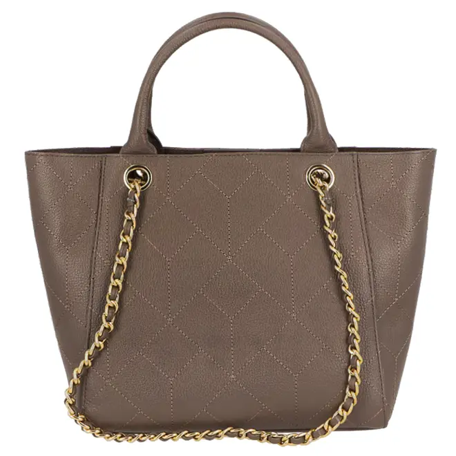 BOLSA TOTE MÉDIA LUIZA BARCELOS CINZA