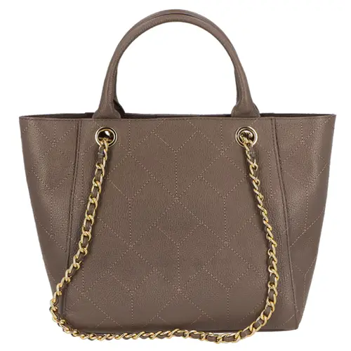 BOLSA TOTE MÉDIA LUIZA BARCELOS CINZA