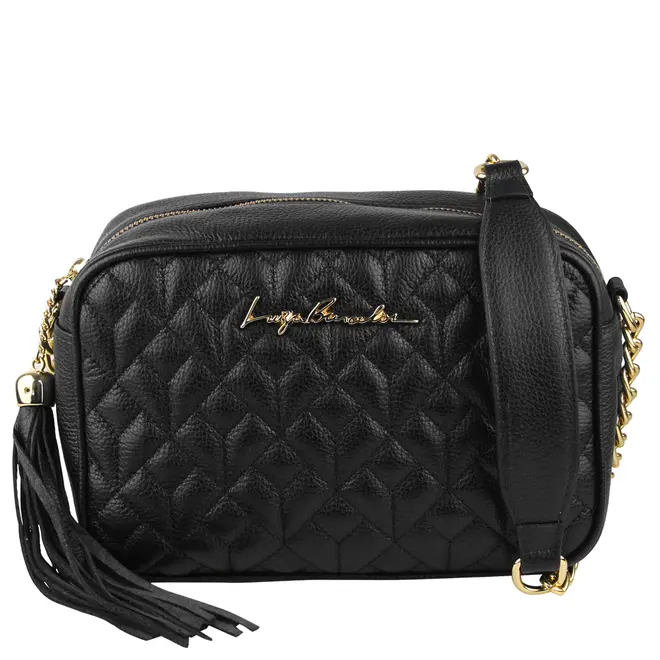 BOLSA PEQUENA LUIZA BARCELOS ESSENCIAIS PRETO