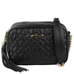 BOLSA PEQUENA LUIZA BARCELOS ESSENCIAIS PRETO