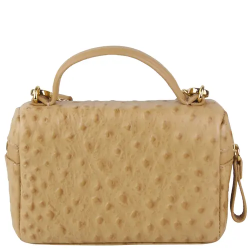 BOLSA PEQUENA VANITY LUIZA BARCELOS BEGE