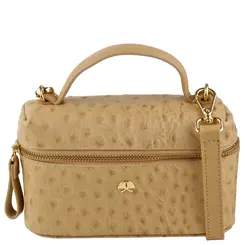BOLSA PEQUENA VANITY LUIZA BARCELOS BEGE