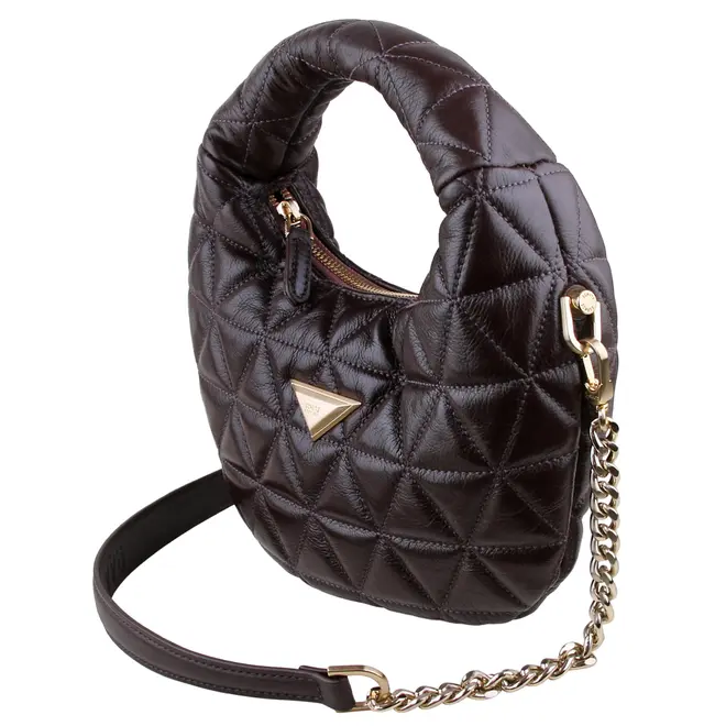 BOLSA MÉDIA HOBO 944 SCHUTZ MARROM