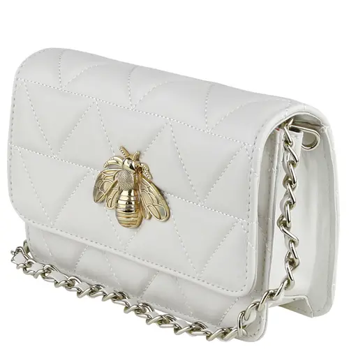 BOLSA PEQUENA BELIEVE SCHUTZ BRANCO
