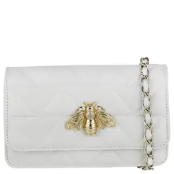BOLSA PEQUENA BELIEVE SCHUTZ BRANCO