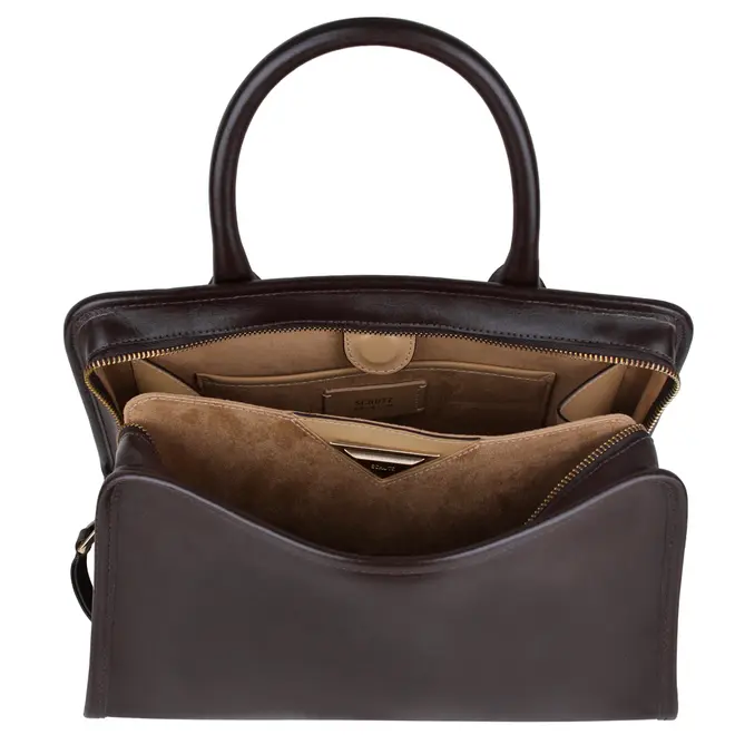 BOLSA MÉDIA TOTE SCHUTZ MARROM
