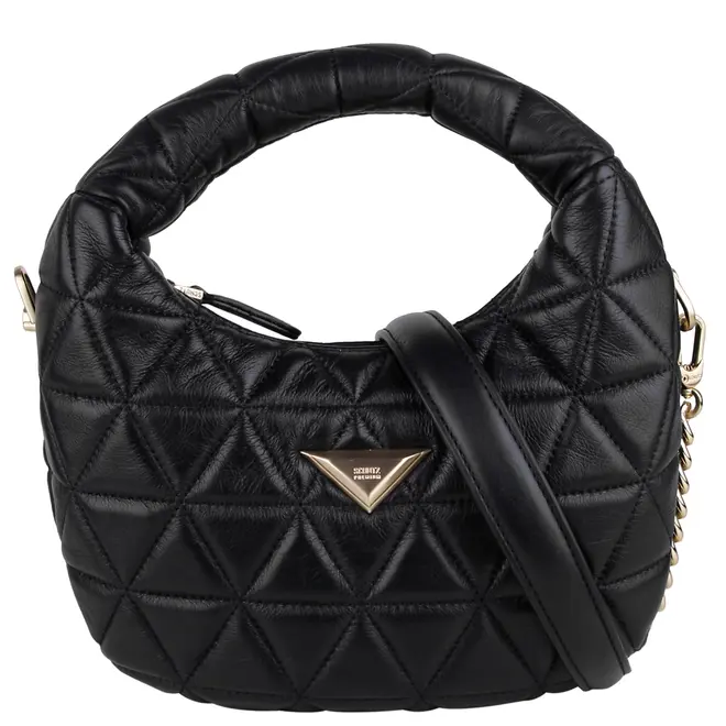 BOLSA MÉDIA HOBO 944 SCHUTZ PRETO