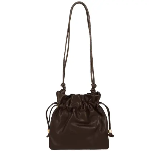 BOLSA PEQUENA LUIZA BARCELOS MARROM