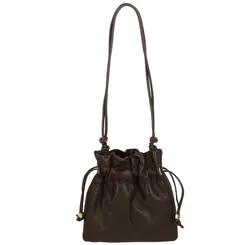 BOLSA PEQUENA LUIZA BARCELOS MARROM