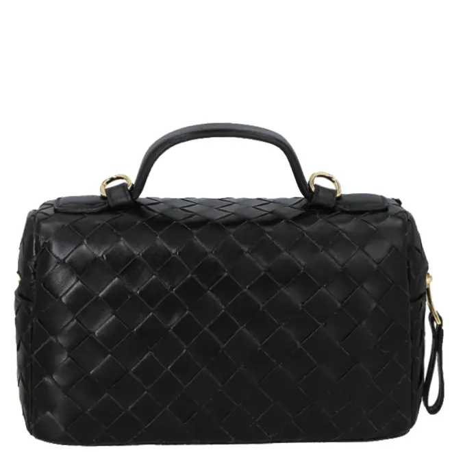 BOLSA PEQUENA TRESSÊ VANITY LUIZA BARCELOS PRETO