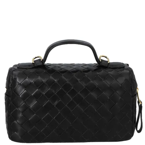 BOLSA PEQUENA TRESSÊ VANITY LUIZA BARCELOS PRETO