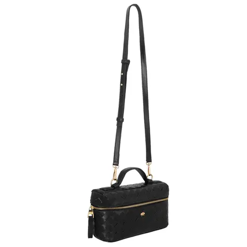 BOLSA PEQUENA TRESSÊ VANITY LUIZA BARCELOS PRETO