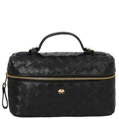 BOLSA PEQUENA TRESSÊ VANITY LUIZA BARCELOS PRETO