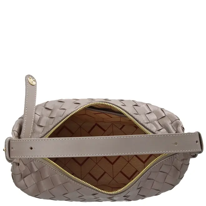 BOLSA MÉDIA LUIZA BARCELOS CINZA