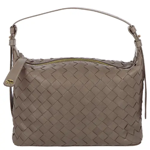 BOLSA MÉDIA LUIZA BARCELOS CINZA