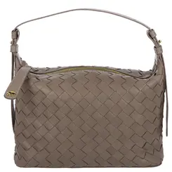 BOLSA MÉDIA LUIZA BARCELOS CINZA