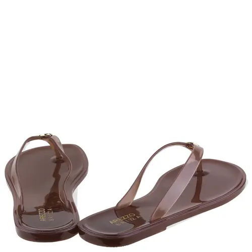 CHINELO AREZZO MARROM