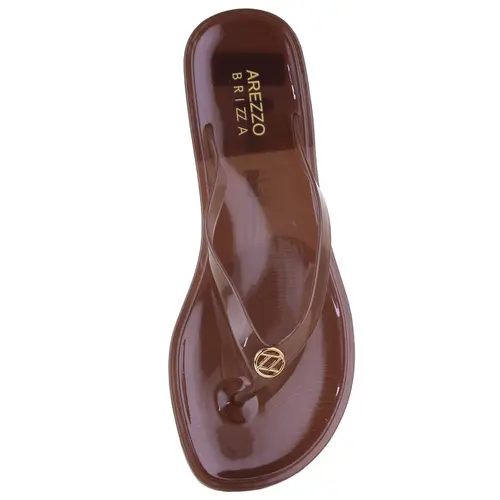 CHINELO AREZZO MARROM
