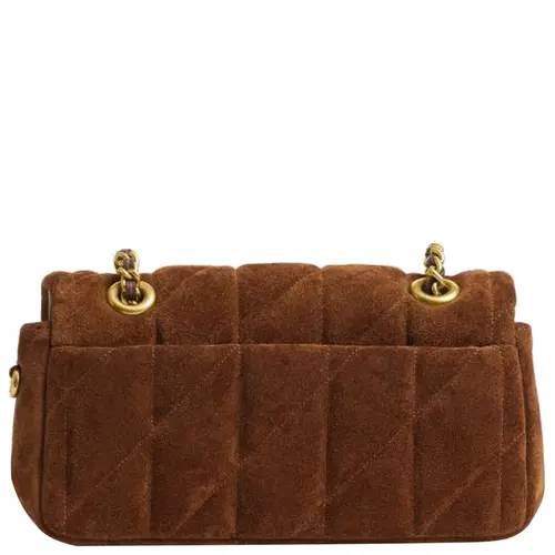 BOLSA COACH NEW YORK TABBY SHOULDER MARROM