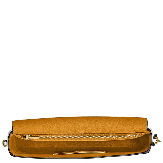 BOLSA COACH NEW YORW BROOK FLAP BRANCO