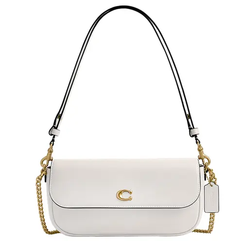 BOLSA COACH NEW YORW BROOK FLAP BRANCO