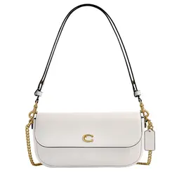 BOLSA COACH NEW YORW BROOK FLAP BRANCO
