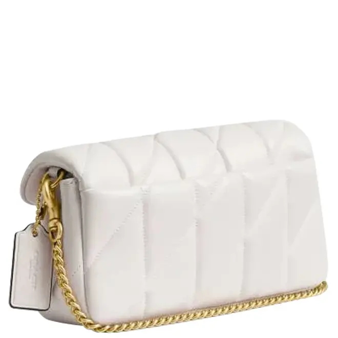 BOLSA COACH NEW YORK TABBY 19 CHAIN BRANCO