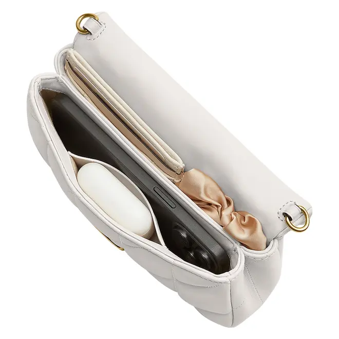 BOLSA COACH NEW YORK TABBY 19 CHAIN BRANCO