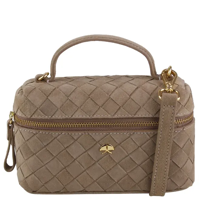 BOLSA PEQUENA VANITY TRESSÊ LUIZA BARCELOS BEGE
