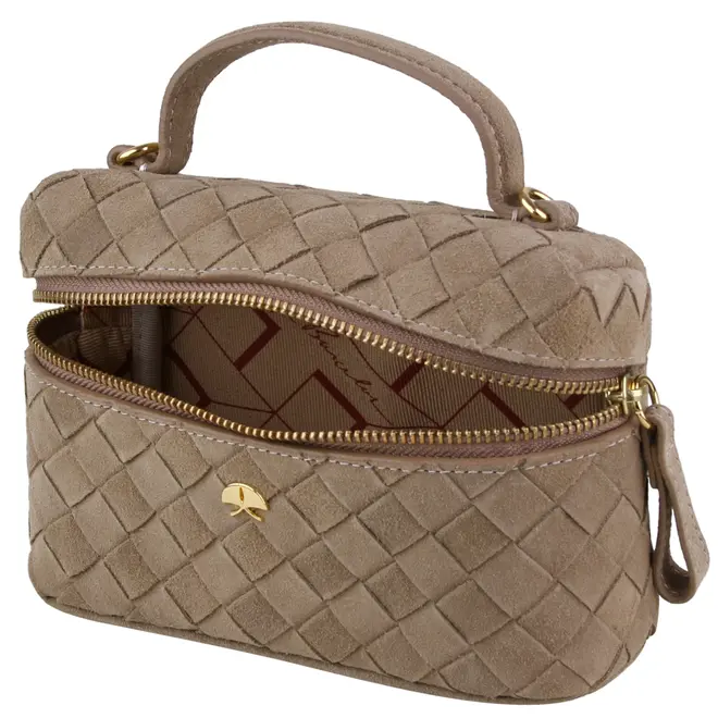 BOLSA PEQUENA VANITY TRESSÊ LUIZA BARCELOS BEGE