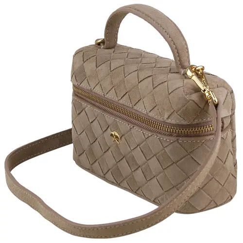 BOLSA PEQUENA VANITY TRESSÊ LUIZA BARCELOS BEGE