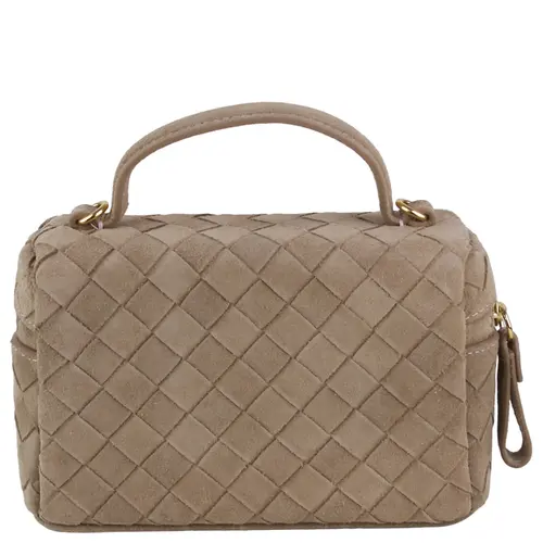 BOLSA PEQUENA VANITY TRESSÊ LUIZA BARCELOS BEGE