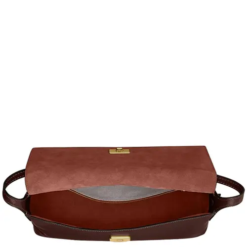 BOLSA COACH NEW YORK CHELSEA SHOULDER 36 MARROM