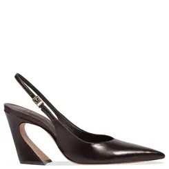 SCARPIN SALTO ALTO SLINGBACK LEXI SCHUTZ MARROM