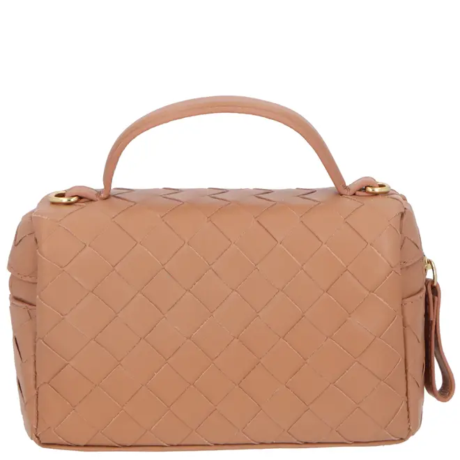 BOLSA PEQUENA VANITY TRESSÊ LUIZA BARCELOS BEGE