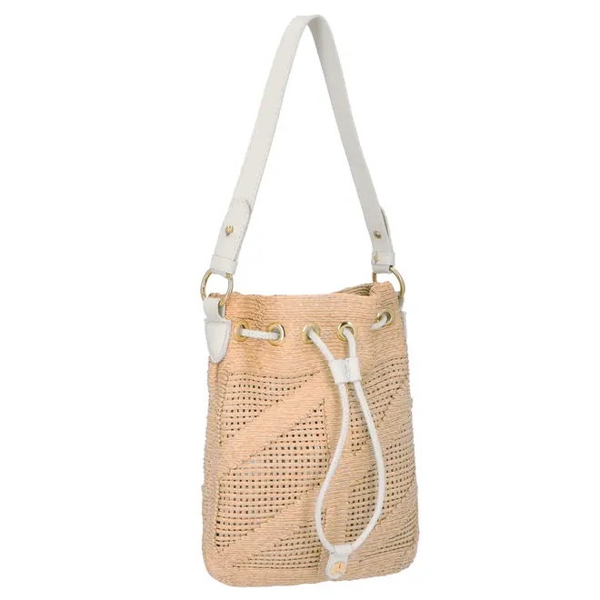 BOLSA PEQUENA LUIZA BARCELOS BRANCO