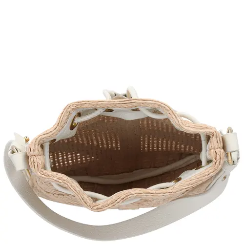 BOLSA PEQUENA LUIZA BARCELOS BRANCO