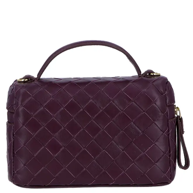 BOLSA PEQUENA VANITY TRESSÊ LUIZA BARCELOS VINHO