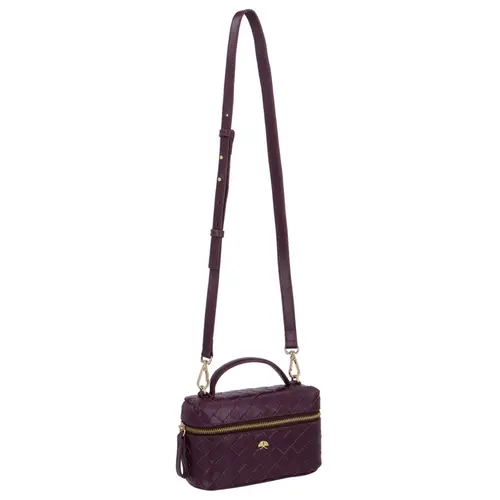 BOLSA PEQUENA VANITY TRESSÊ LUIZA BARCELOS VINHO