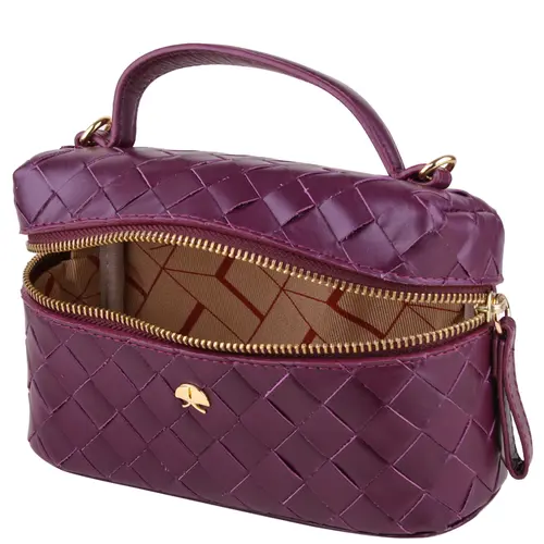 BOLSA PEQUENA VANITY TRESSÊ LUIZA BARCELOS VINHO