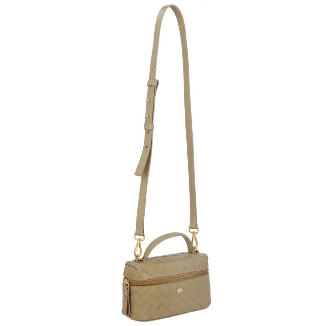 BOLSA PEQUENA TRESSÊ VANITY LUIZA BARCELOS VERDE