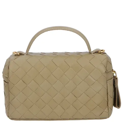 BOLSA PEQUENA TRESSÊ VANITY LUIZA BARCELOS VERDE