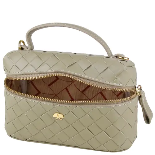 BOLSA PEQUENA TRESSÊ VANITY LUIZA BARCELOS VERDE